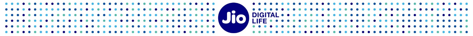 Jio branding strip